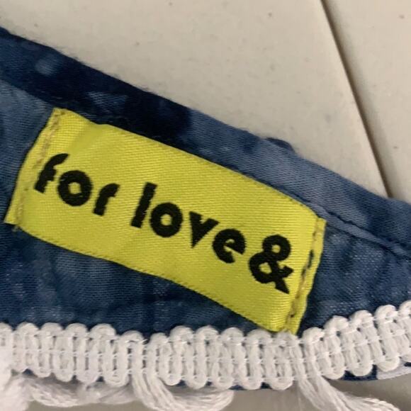 FOR LOVE & TYE DYE ALTER BACK SET SIZE 6 - Picture 5 of 6